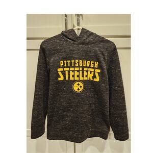 NFL Team Apparel Pittsburgh Steelers Youth XL Extra Large Hooded Sweatshirt